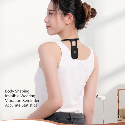 Portable Neck Massage Device with Posture Reminder | Belt Relief Massager for Body Shaping, Stress Relief & Lymph Detox for Adults