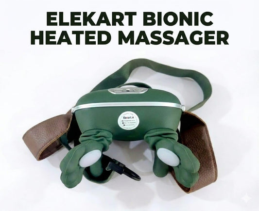 Electric Body Massager with Heat | Neck, Shoulder & Scalp Pain Relief Machine