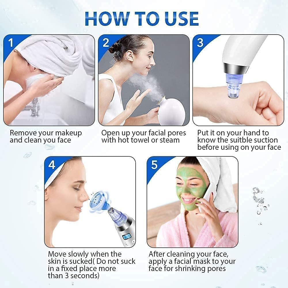 "GlowSkin™ Portable Blackhead Remover"