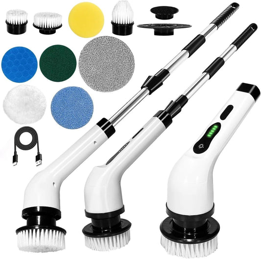 Electric Spin Scrubber for Bathroom, Tile & Floor Cleaning