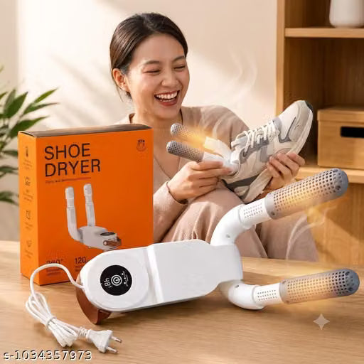Electric Shoe Dryer with Hot Air | 360° Fast Drying & Deodorizer for Shoes, Boots & Sneakers