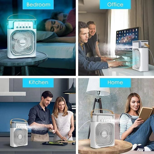 Gadstrong Portable Mini Air Cooler with Mist  – Instant Cooling Anywhere ❄️💧