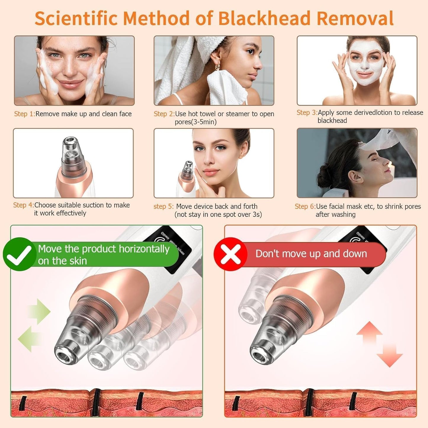 "GlowSkin™ Portable Blackhead Remover"